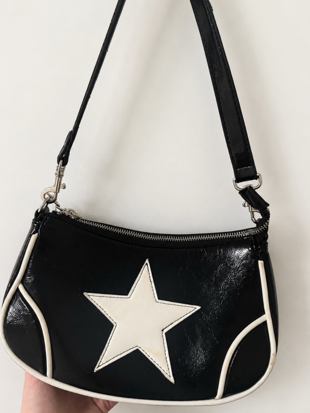 Urban Outfitters Black Shoulder with Star